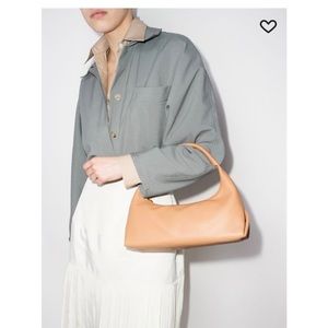 BRAND NEW Khaite Remi Hobo shoulder Bag in beige leather (never been worn)